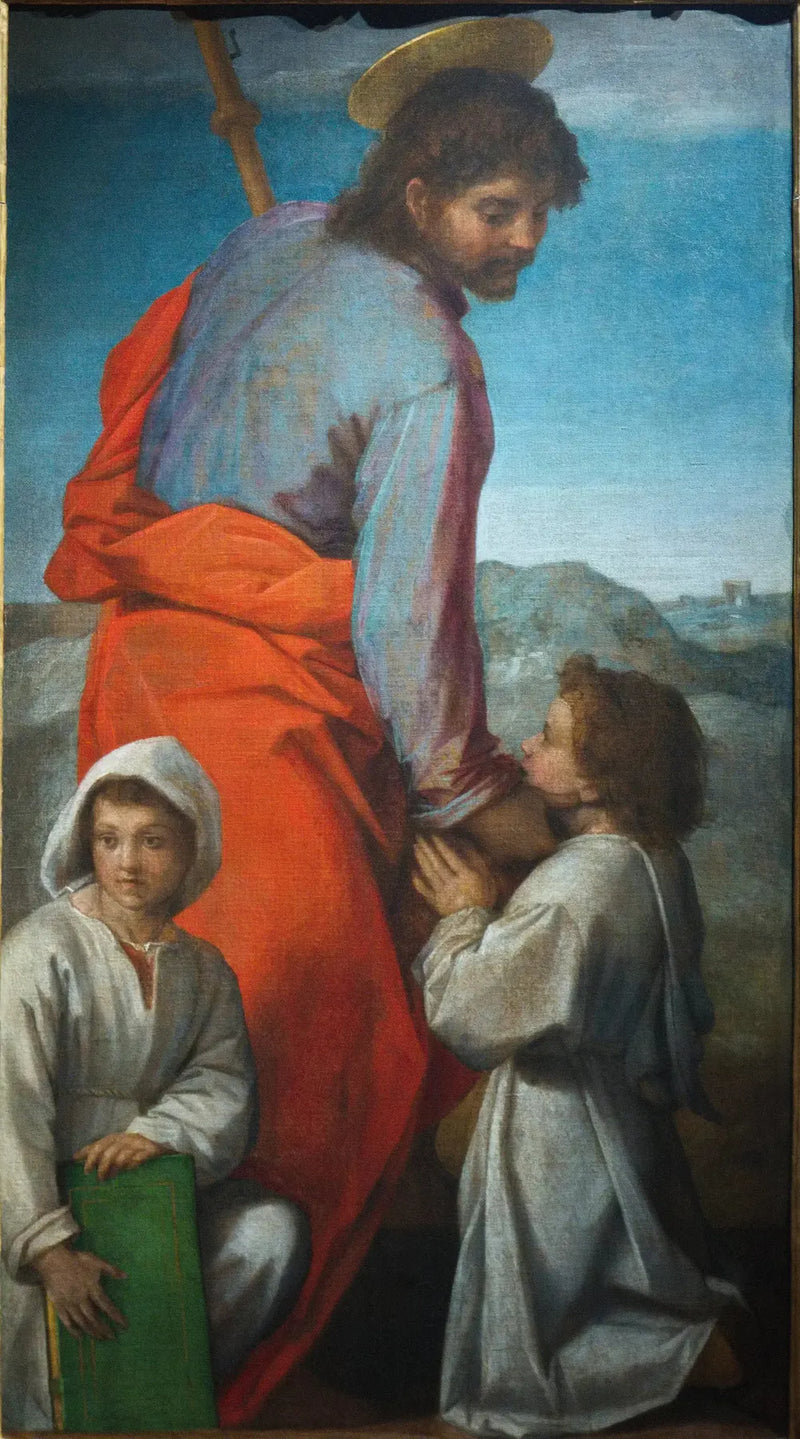 Sint Jacob met twee kinderen - Andrea del Sarto