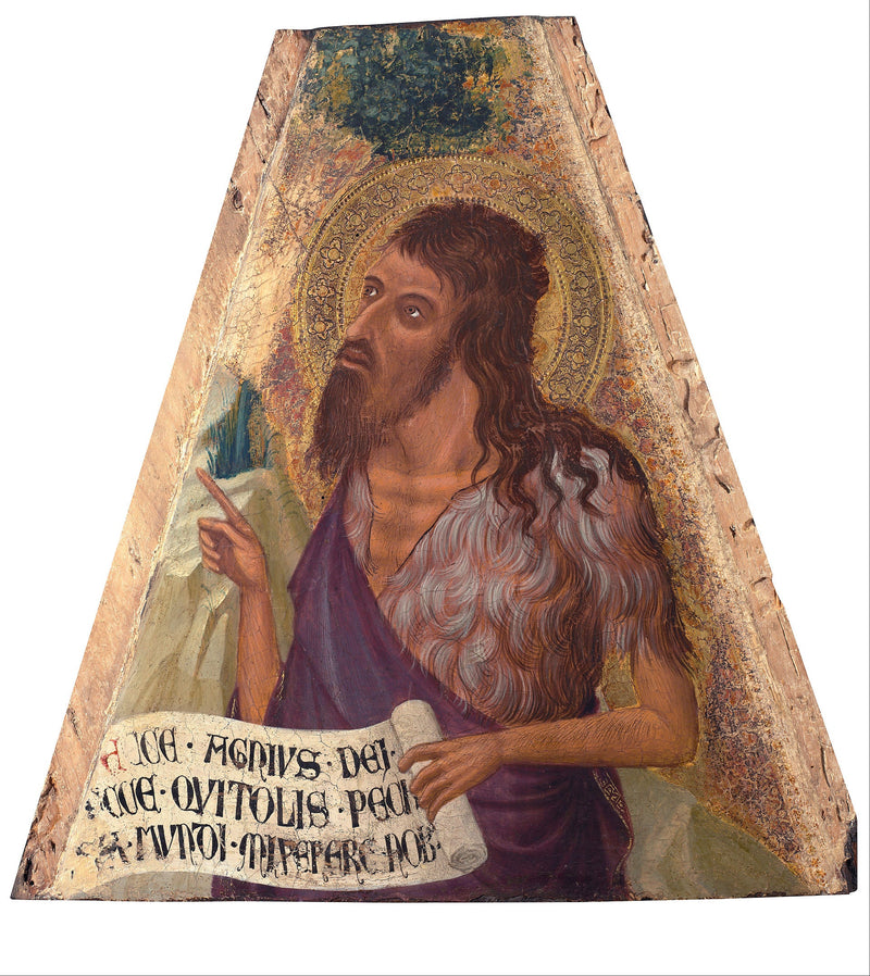 Sint-Jan de Doper - Ambrogio Lorenzetti