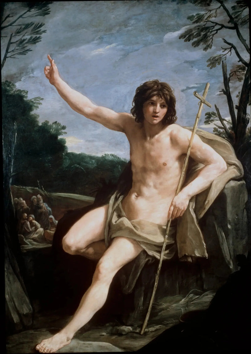 Sint-Jan de Doper in de woestijn - Guido Reni