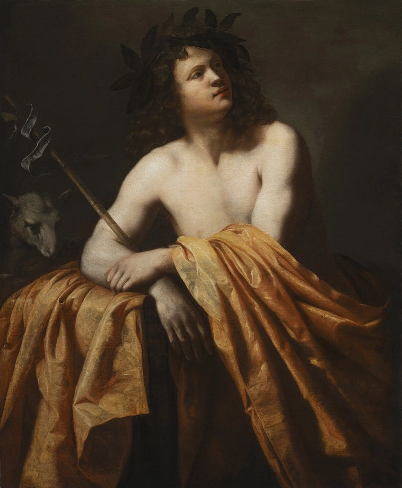Sint-Jan de Doper in de woestijn - Artemisia Gentileschi