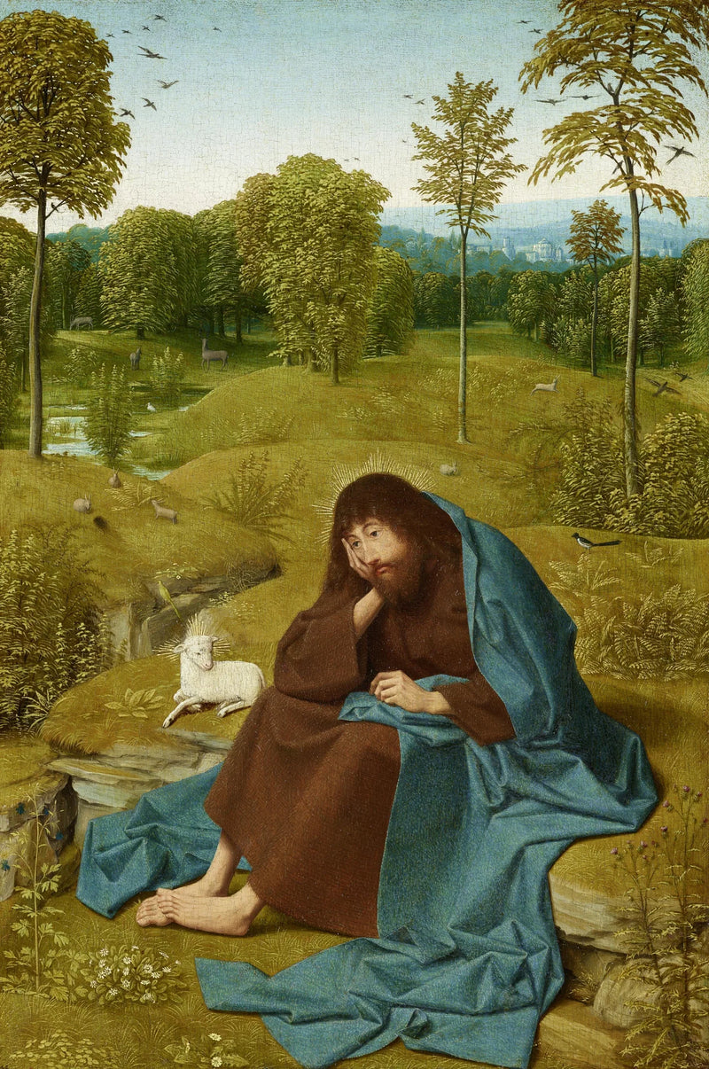 Sint-Jan de Doper in de woestijn - Geertgen tot Sint Jans