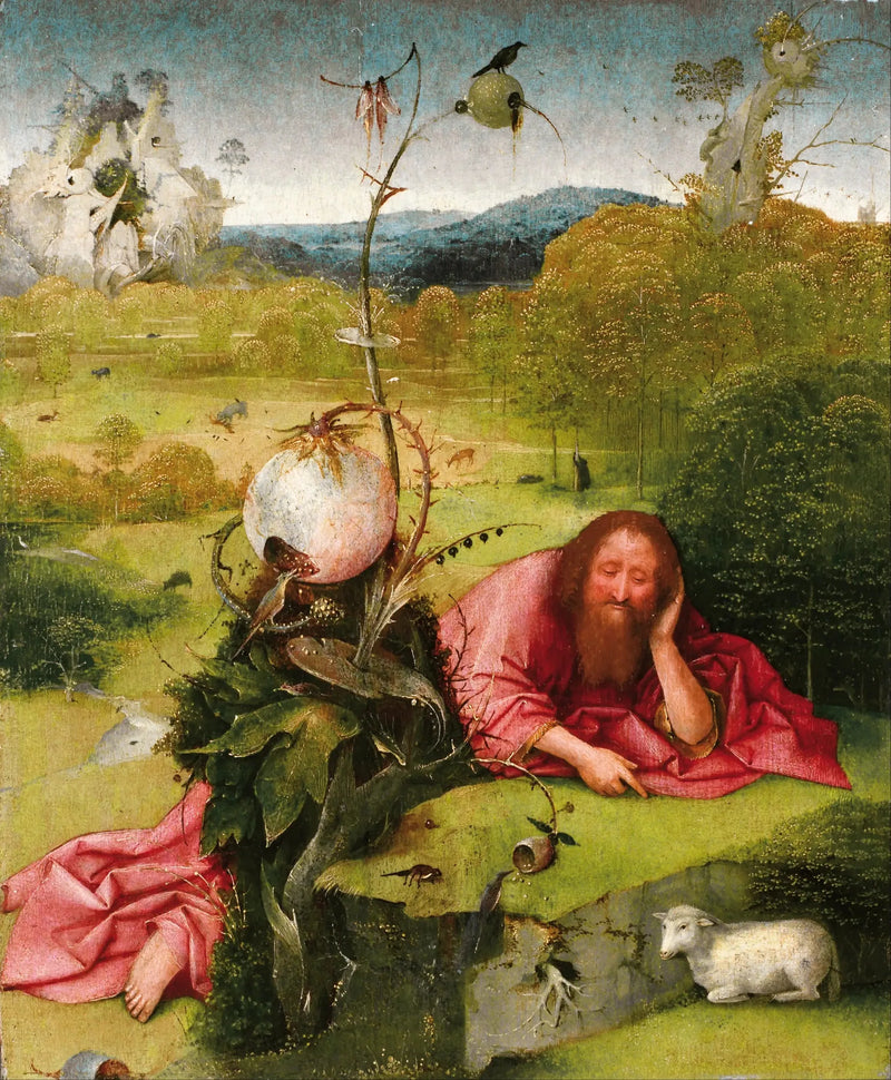 Sint-Jan de Doper in de woestijn - Hieronymus Bosch