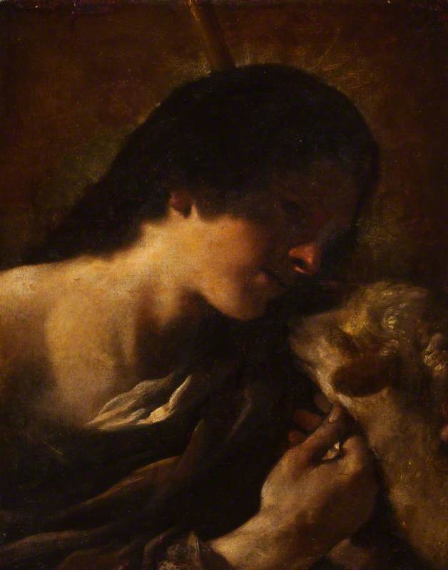 Sint-Jan de Doper - Guercino