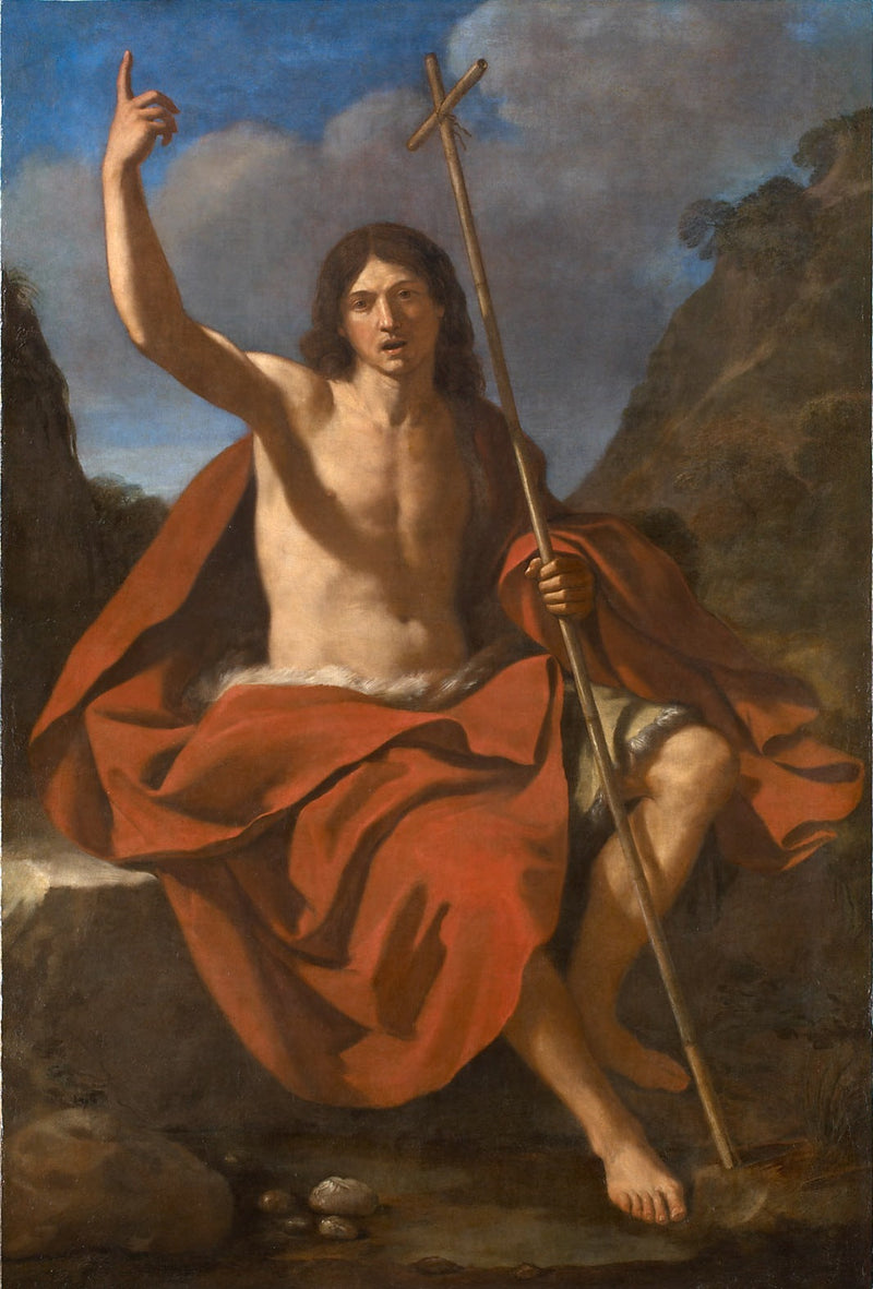 Sint-Jan de Doper - Guercino