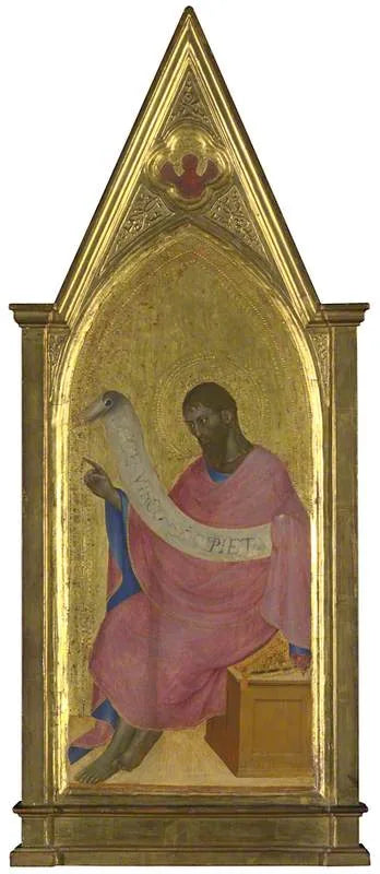 Sint-Jan de Doper: Paneel van de rechter torenspits - Giovanni da Milano
