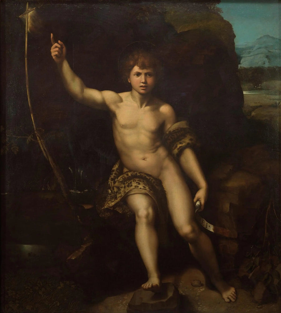 Sint Jan de Doper - Raphael Sanzio