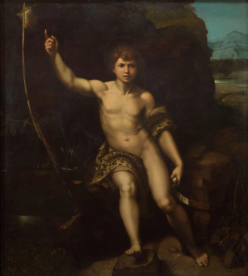 Sint Jan de Doper - Raphael Sanzio