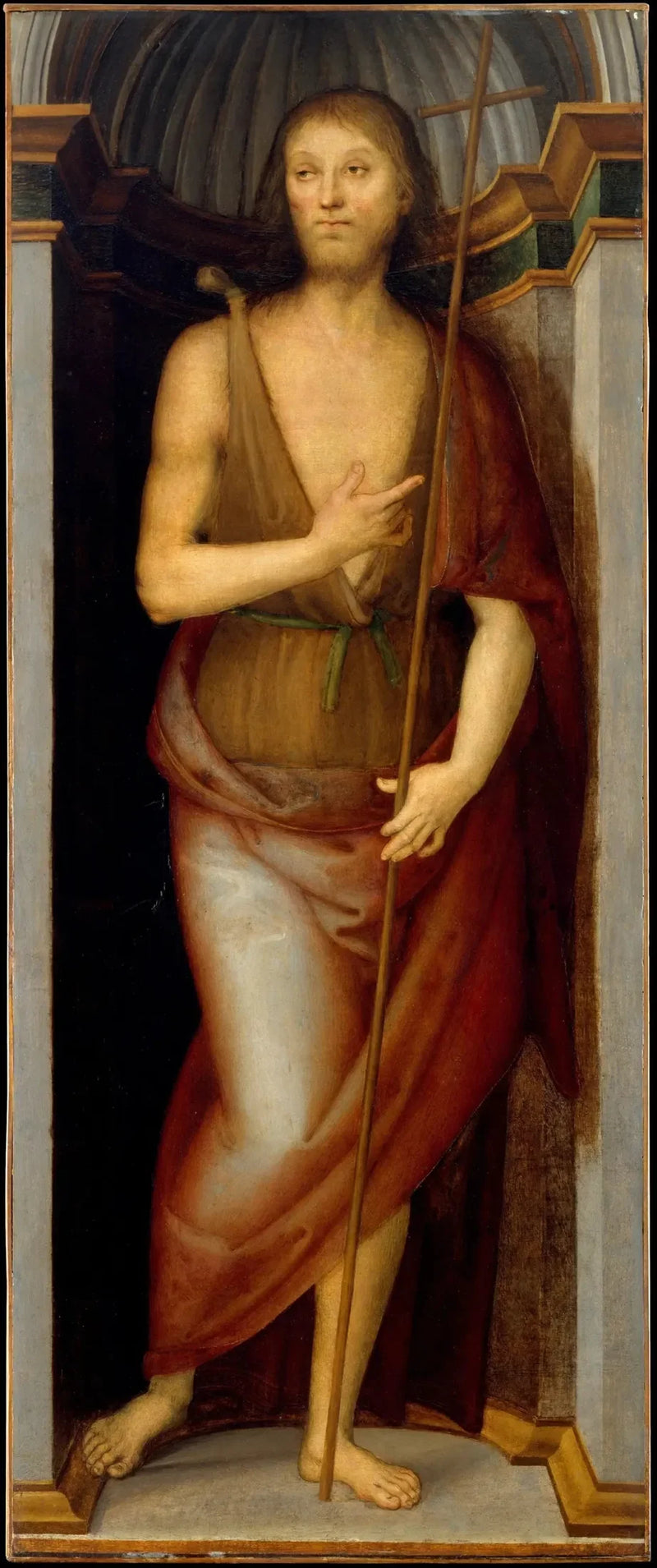 Sint-Jan de Doper; Sint-Lucas - Pietro Perugino