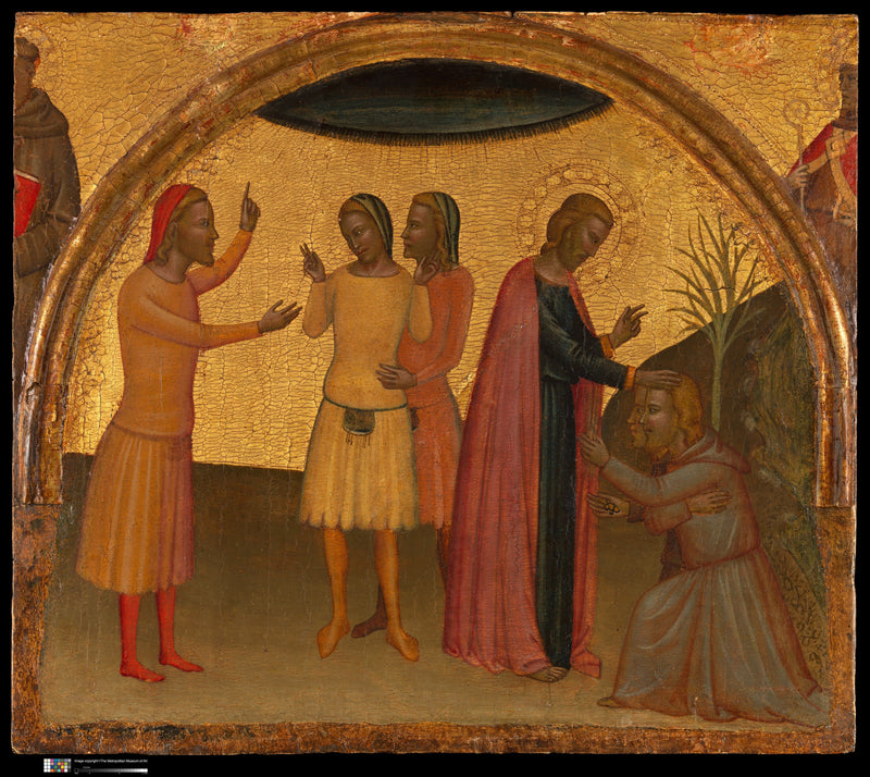 Sint Johannes de Evangelist met Actée en Eugène - Francescuccio Ghissi