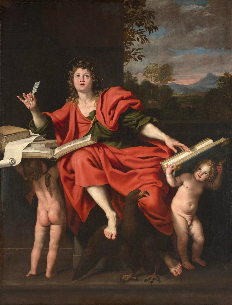 Sint-Jan Evangelist - Domenichino