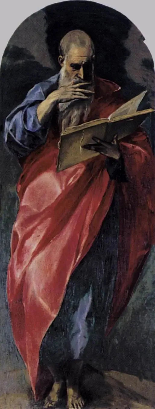 Sint Johannes de Evangelist - El Greco