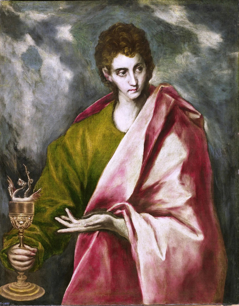 Sint Johannes de Evangelist - El Greco