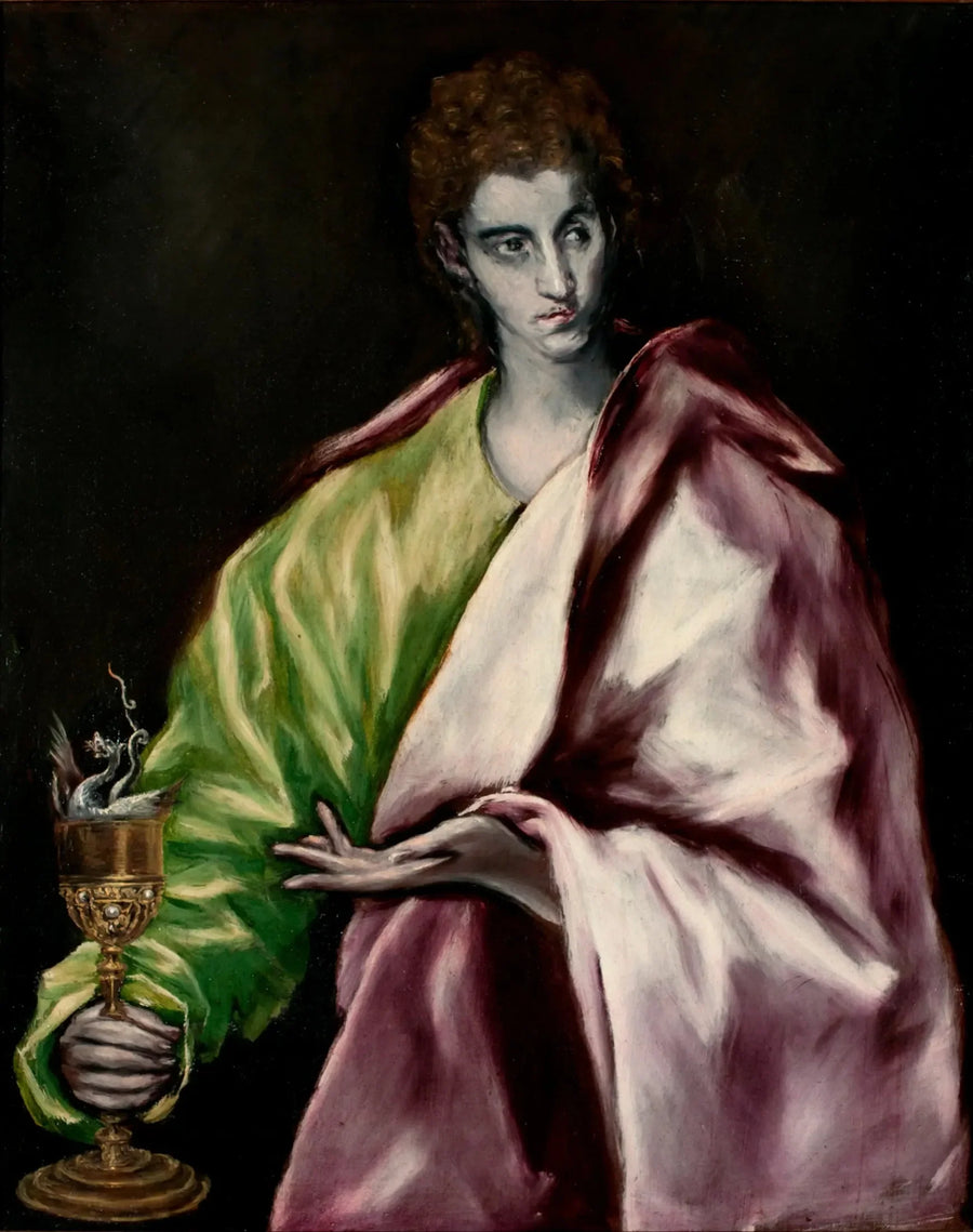 Sint Johannes de Evangelist - El Greco