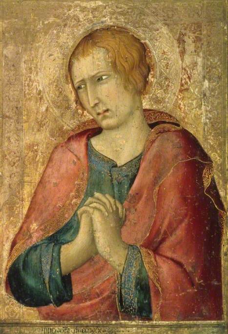 Sint-Jan Evangelist - Simone Martini