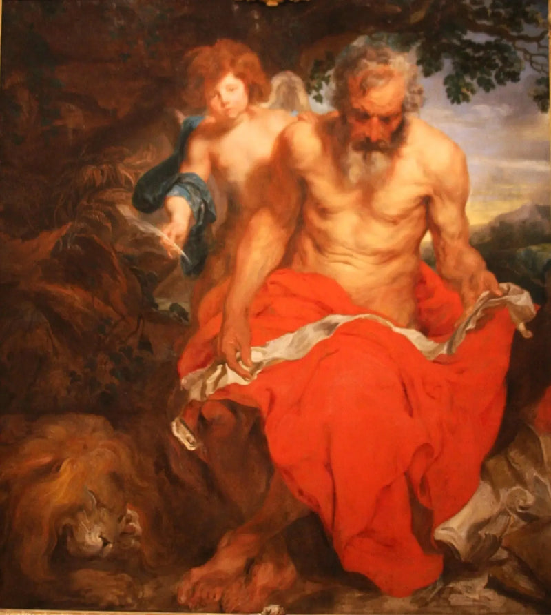 Sint-Jozef met het kind Jezus - Antoine van Dyck

Source:
Saint Jérôme - Antoine van Dyck