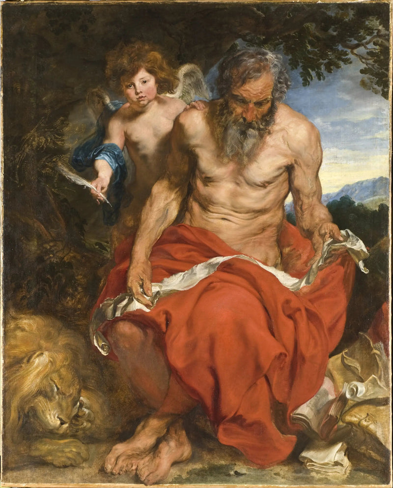 Sint-Jozef met het kind Jezus - Antoine van Dyck

Source:
Saint Jérôme - Antoine van Dyck