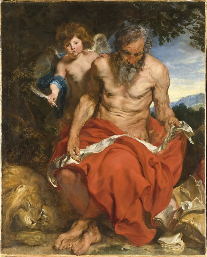 Sint-Jozef met het kind Jezus - Antoine van Dyck

Source:
Saint Jérôme - Antoine van Dyck