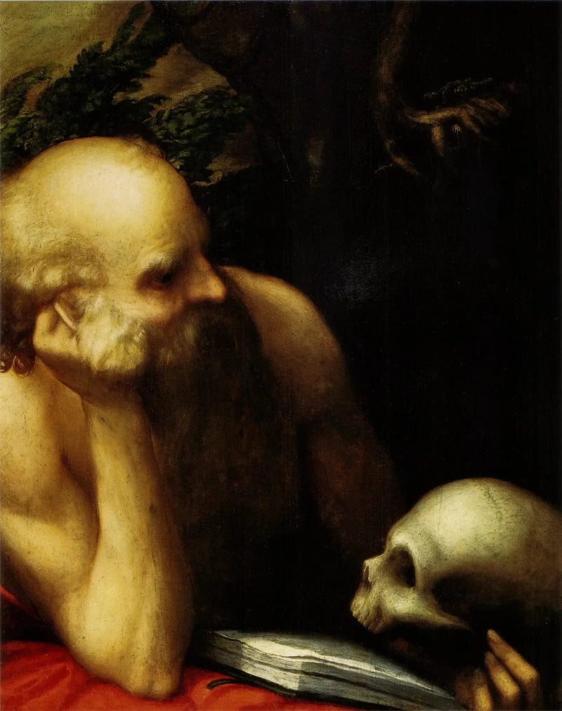 Sint-Jerome - Antonio da Correggio