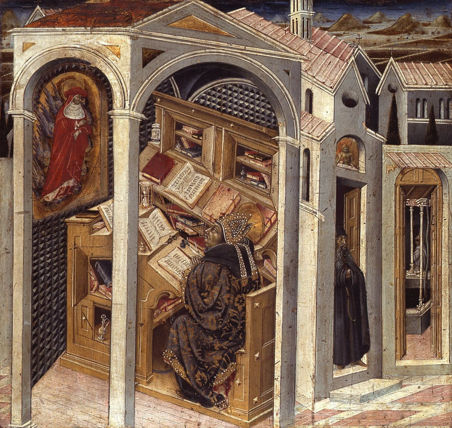 Sint-Jozef die Sint Augustinus verschijnt.jpg - Giovanni di Paolo