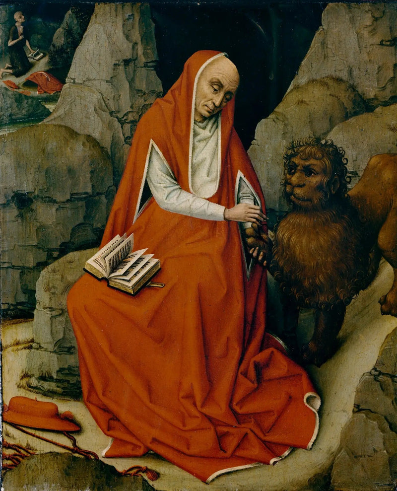 Sint-Jozef in de woestijn - Rogier van der Weyden