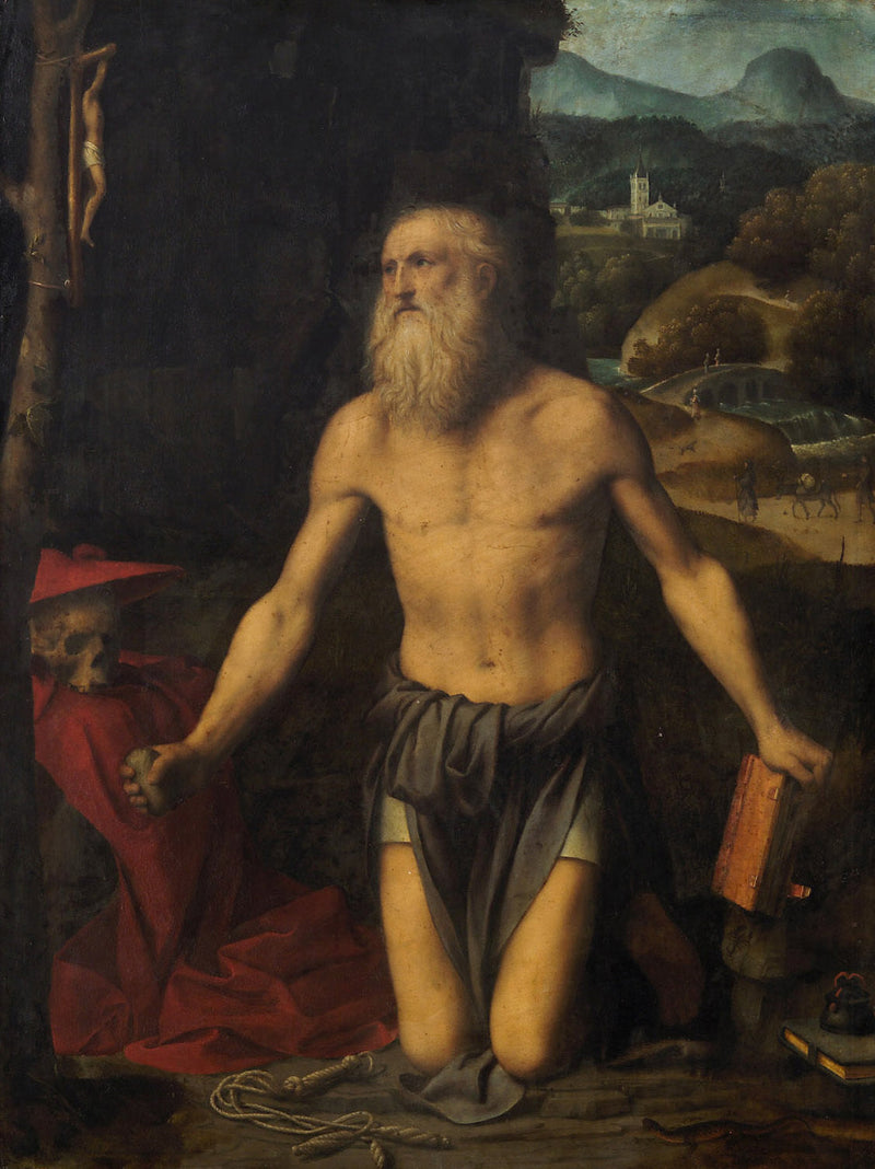 Sint-Jozef met het kind - Bernardino Luini