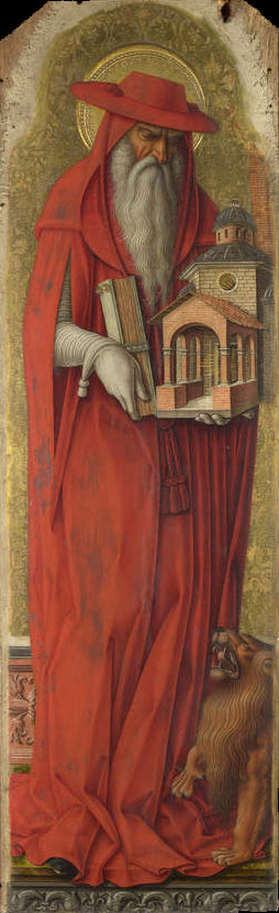Sint-Jozef met het kind - Carlo Crivelli