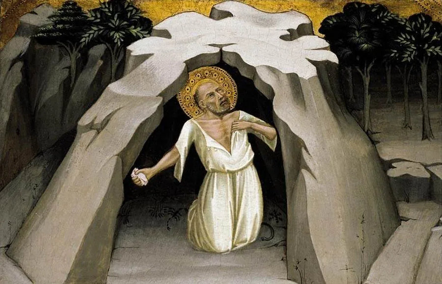 Sint-Jozef in de woestijn - Lorenzo Monaco