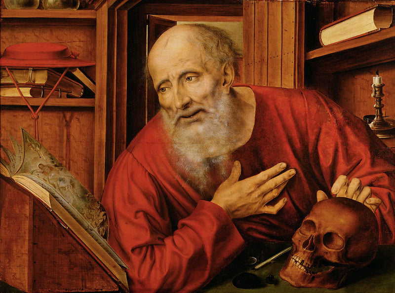 Sint-Jozef in zijn cel - Quentin Metsys