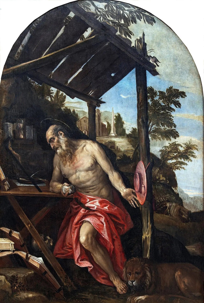 Sint Hiëronymus in boetedoening San Girolamo in boetedoening - Paul Véronèse

Source:
Saint Jérôme en pénitence San Girolamo pénitente - Paul Véronèse