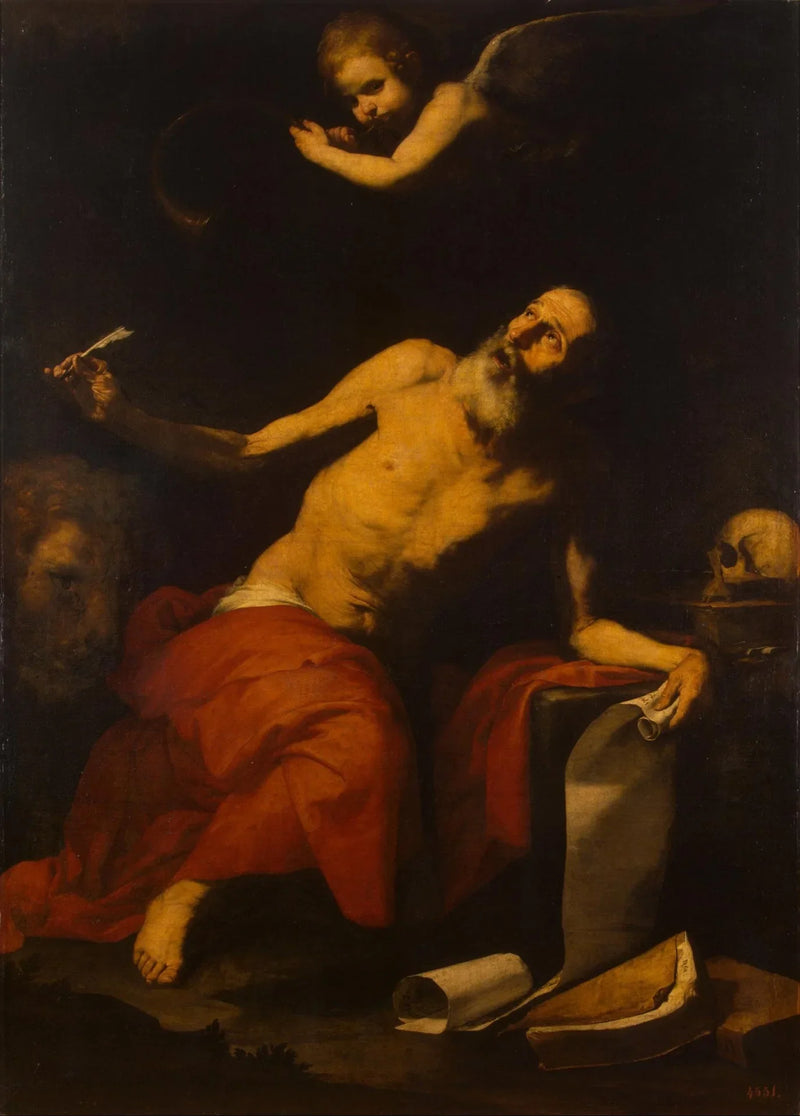 Sint-Jozef en de Engel - Jusepe de Ribera