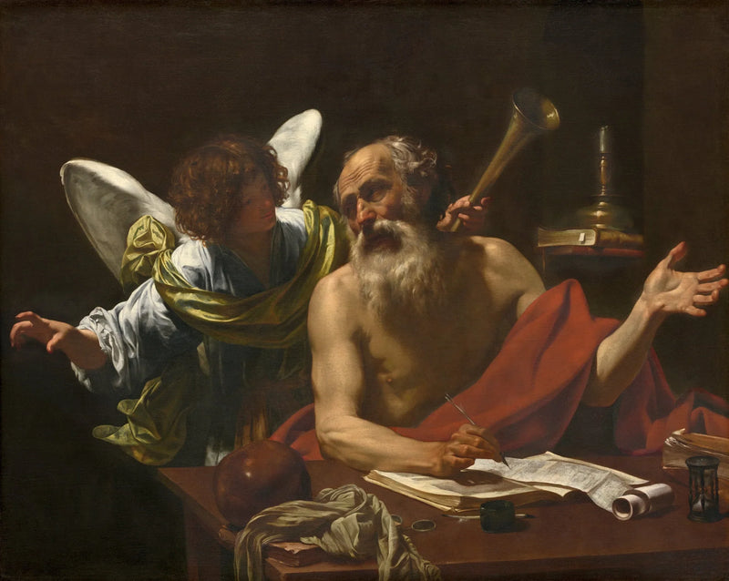 Sint-Jozef en de Engel - Simon Vouet