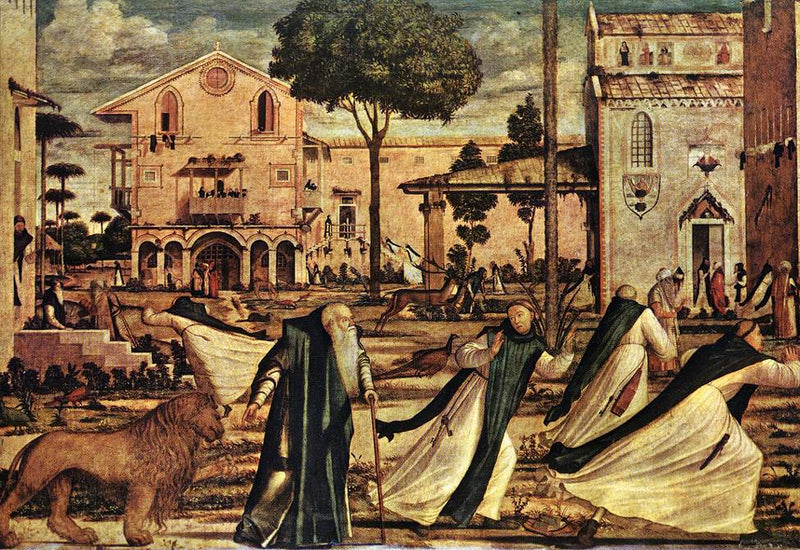 Sint-Jozef en de Leeuw - Vittore Carpaccio