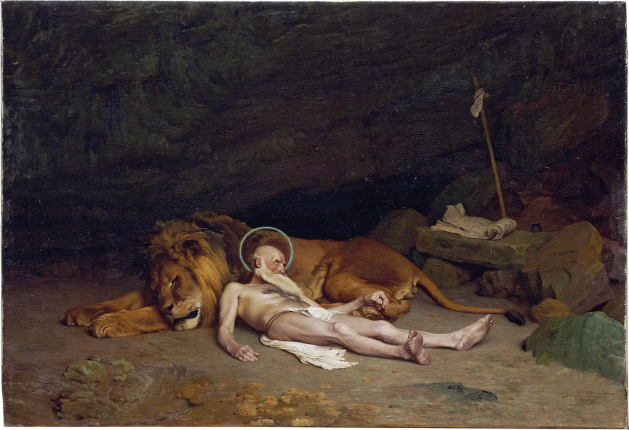 Sint Hiëronymus - Jean-Léon Gérôme