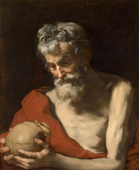 Saint-Jérôme - Jusepe de Ribera image 1 reproduction de peinture à l’huile