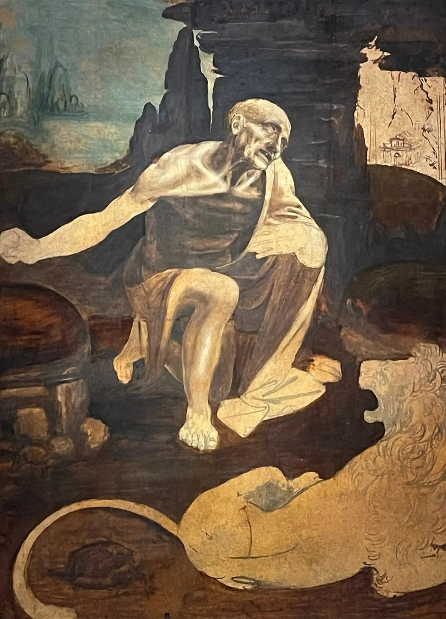 Sint Hieronymus - Leonardo da Vinci