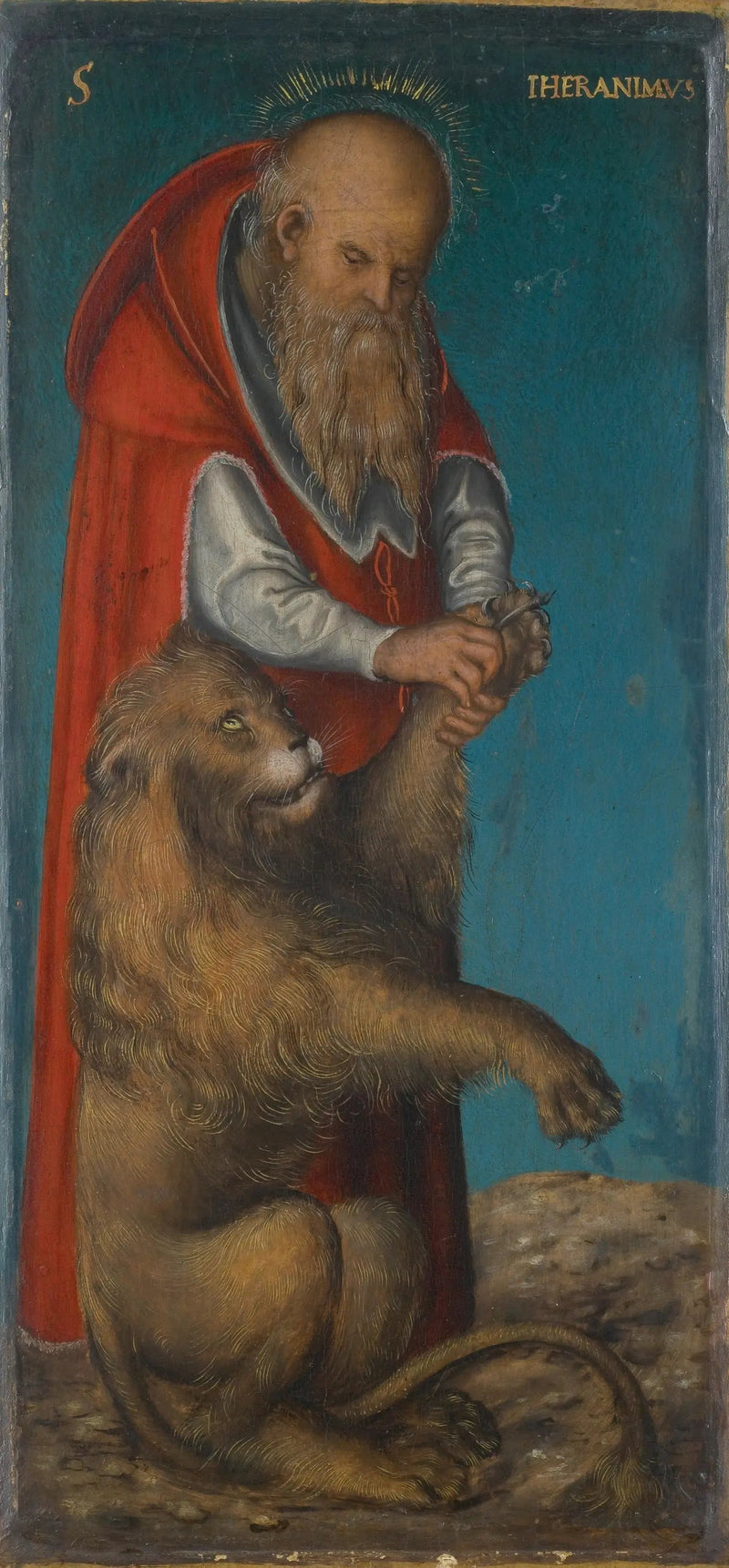 Sint-Jerome - Lucas Cranach de Oudere
