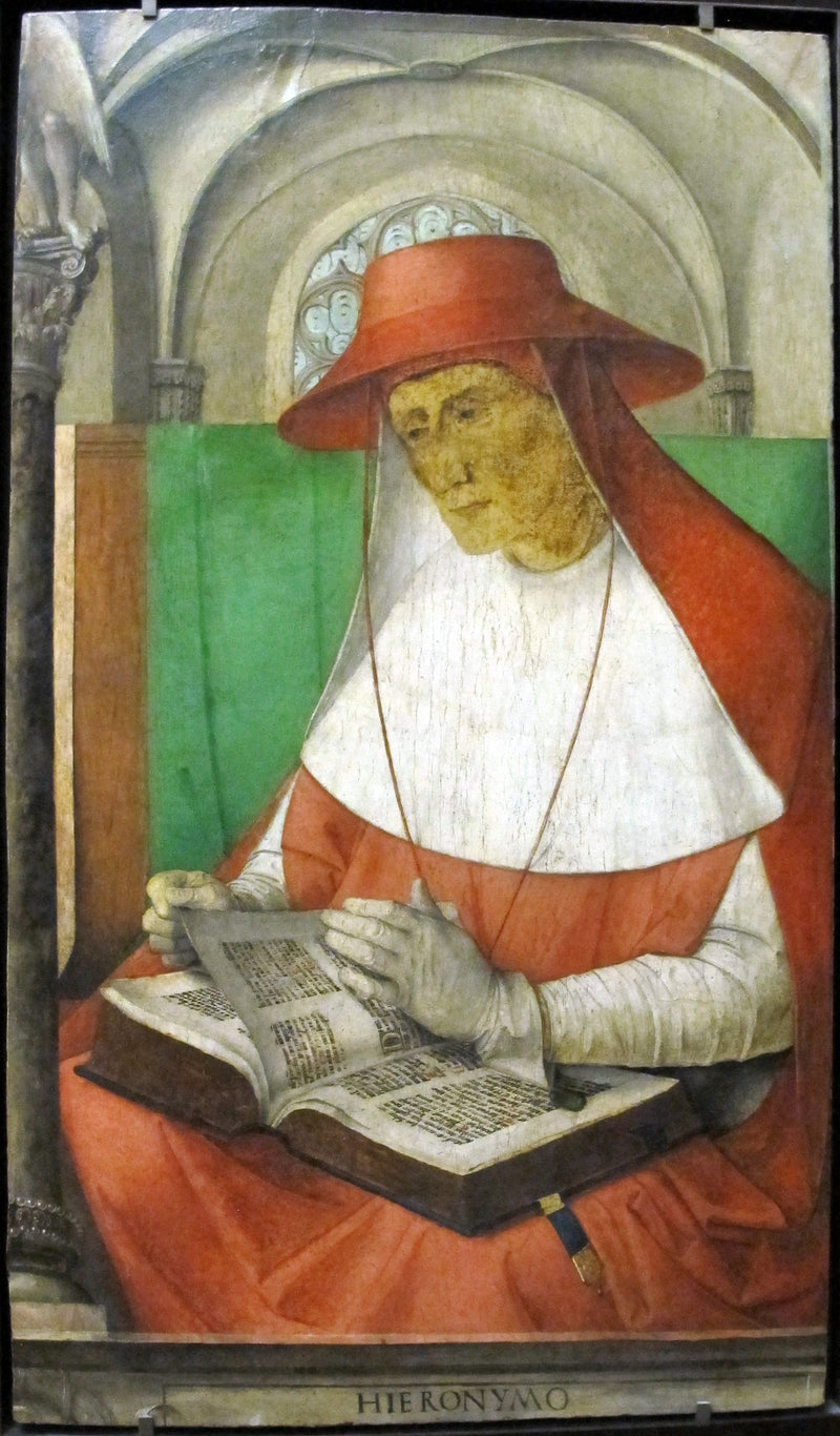 Sint-Jozef met het kind Jezus - Pedro Berruguete
