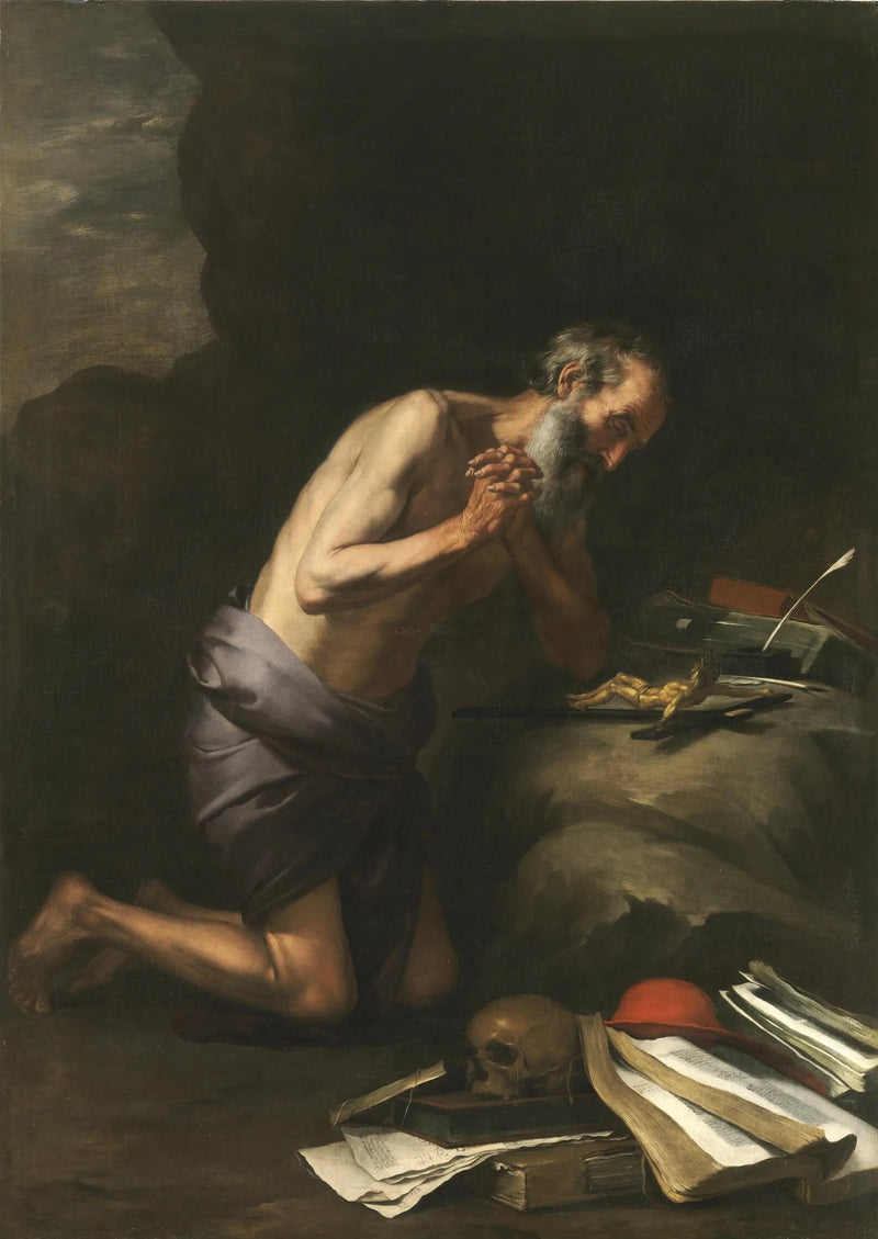 Sint Jerome boeteling - Bartolomé Esteban Murillo

Source:
Saint Jérôme pénitent - Bartolomé Esteban Murillo