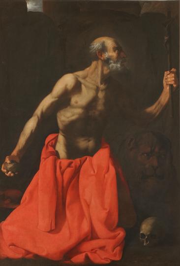 Sint-Jerome de boeteling - Francisco de Zurbarán
