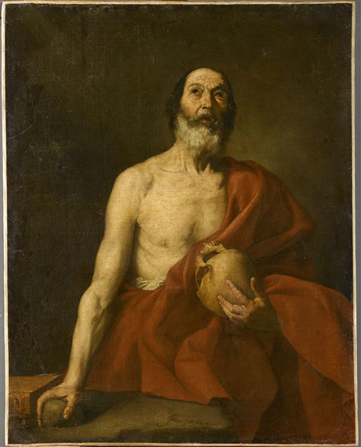 Sint-Jerome boeteling - Jusepe de Ribera