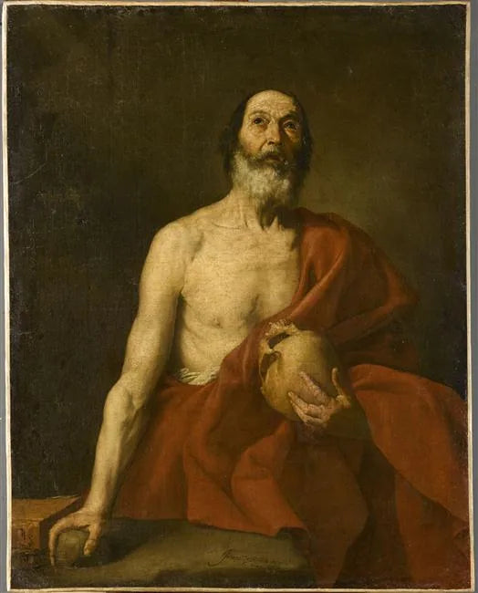 Sint-Jerome boeteling - Jusepe de Ribera