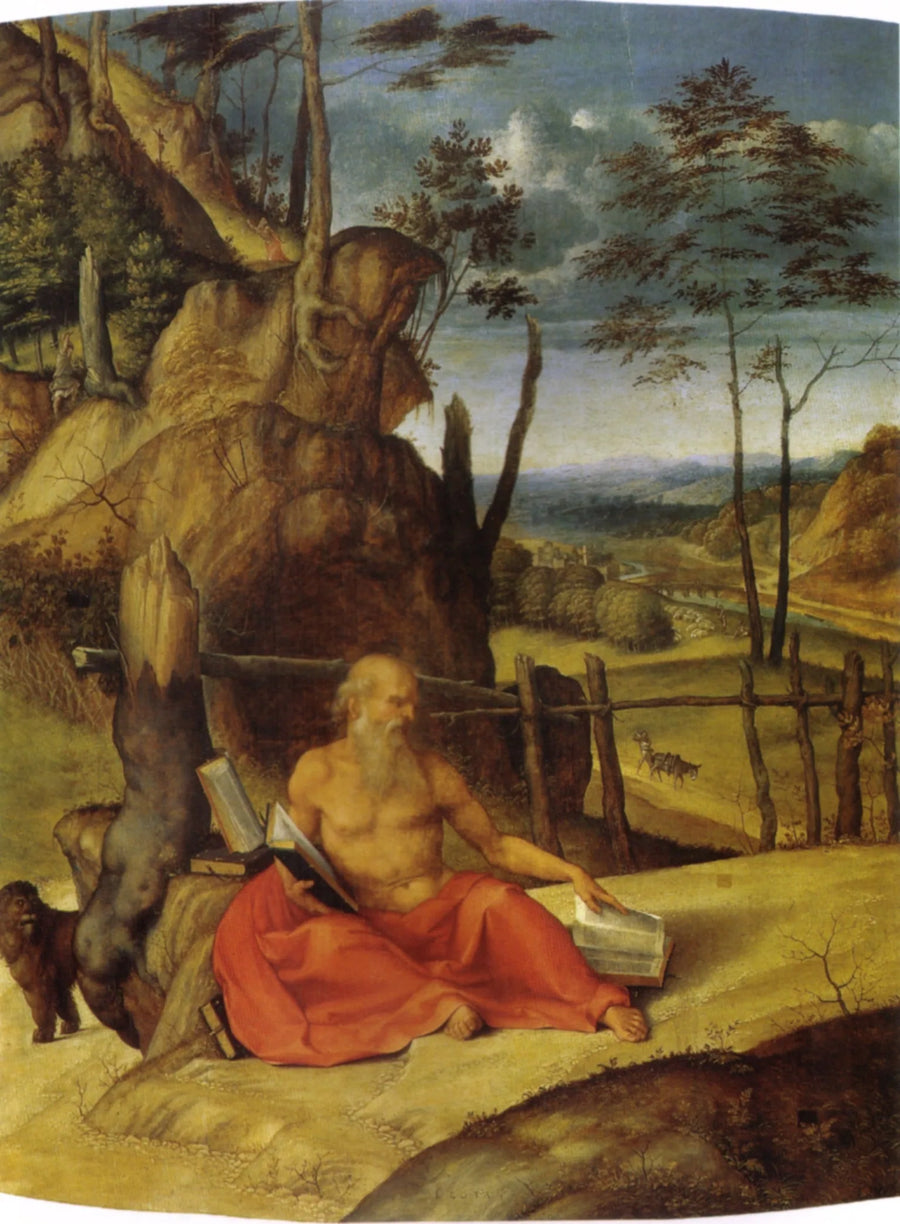 Sint-Jerome de boeteling - Lorenzo Lotto