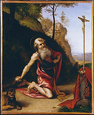 Sint Hiëronymus boeteling - Lorenzo Lotto