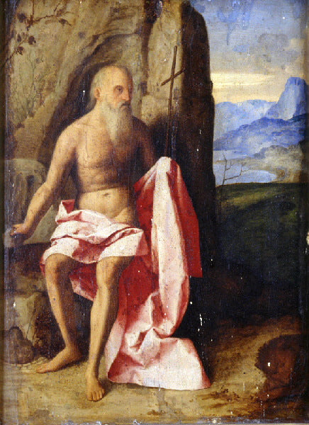 Sint-Jerome boeteling - Marco Basaiti