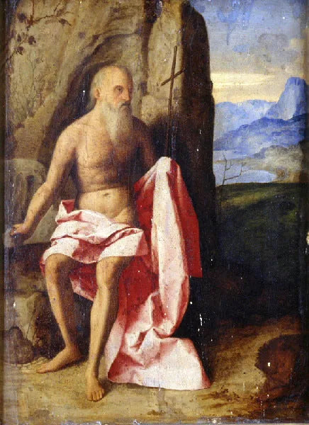 Sint-Jerome boeteling - Marco Basaiti