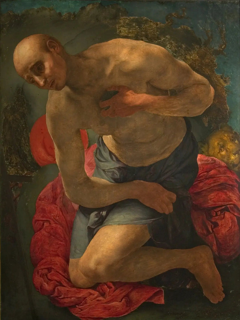 Sint-Jerome boeteling - Pontormo