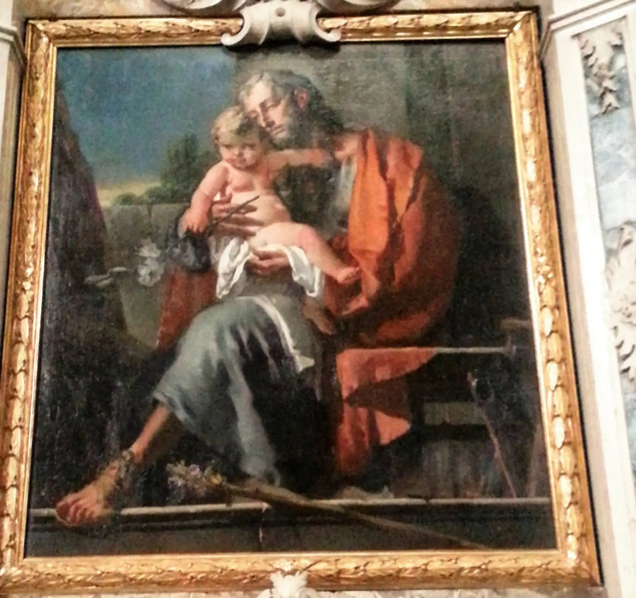 Sint-Jozef met het Kind - Giovanni Battista Tiepolo
