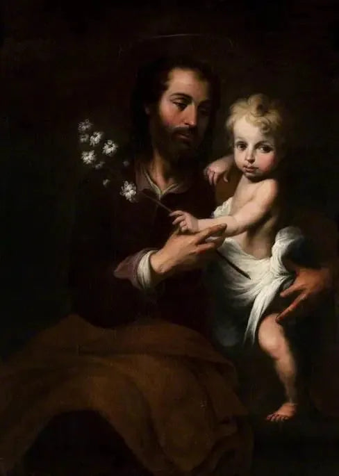 Sint-Jozef met het Kind Jezus - Bartolomé Esteban Murillo

Source:
Saint Joseph avec l'Enfant Jésus - Bartolomé Esteban Murillo