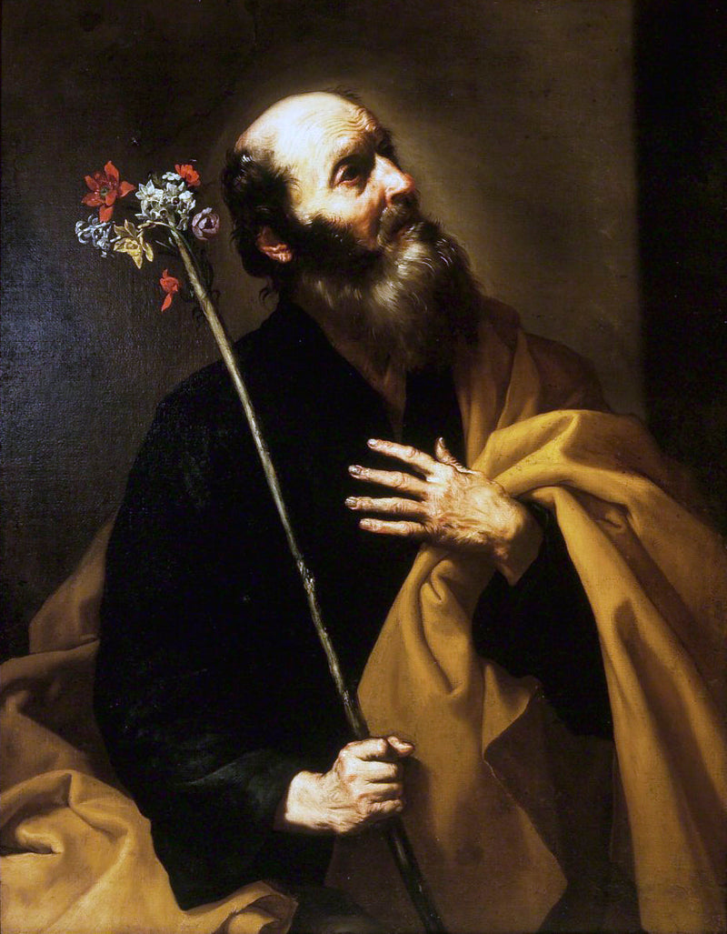 Sint-Jozef met de bloeiende staf - Jusepe de Ribera