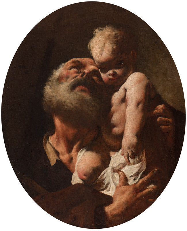 Sint-Jozef met het Kind - Giovanni Battista Piazzetta